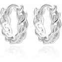 Beneto Original Round Earrings made of silver AGUC2121L Beneto Original Round Earrings made of silver AGUC2121L