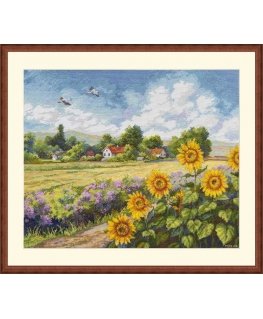 Merejka Kryželiu embroidery kit "The Way Home" 32x37.5 cm SK273