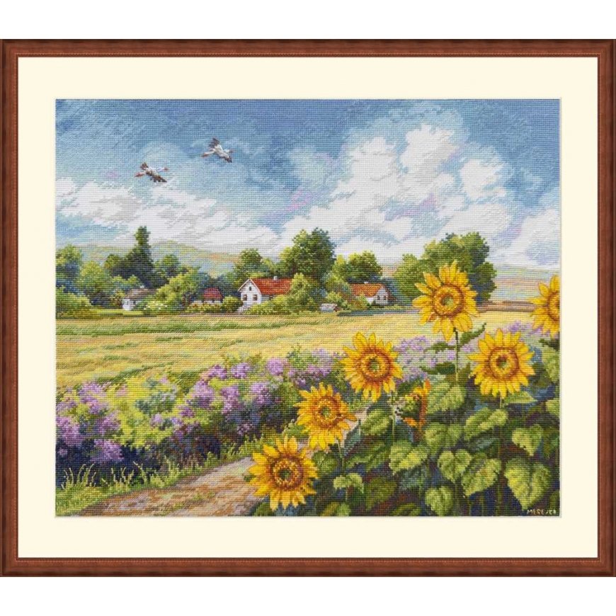Набор для вышивания Merejka Kryželiu "Путь домой" 32x37,5 см SK273