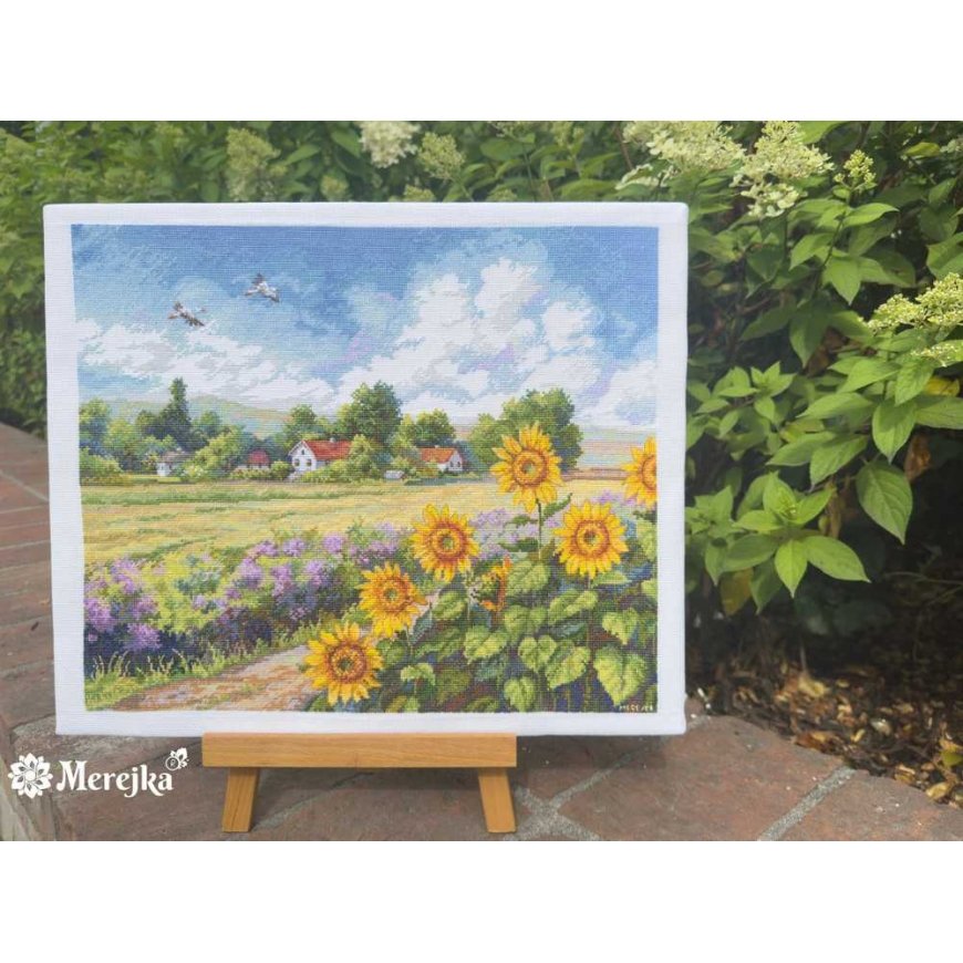 Merejka Kryželiu embroidery kit "The Way Home" 32x37.5 cm SK273 – 3