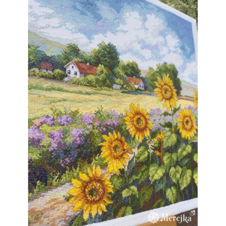 Merejka Kryželiu izšūšanas komplekts "Ceļš mājās" 32x37,5 cm SK273 – 4