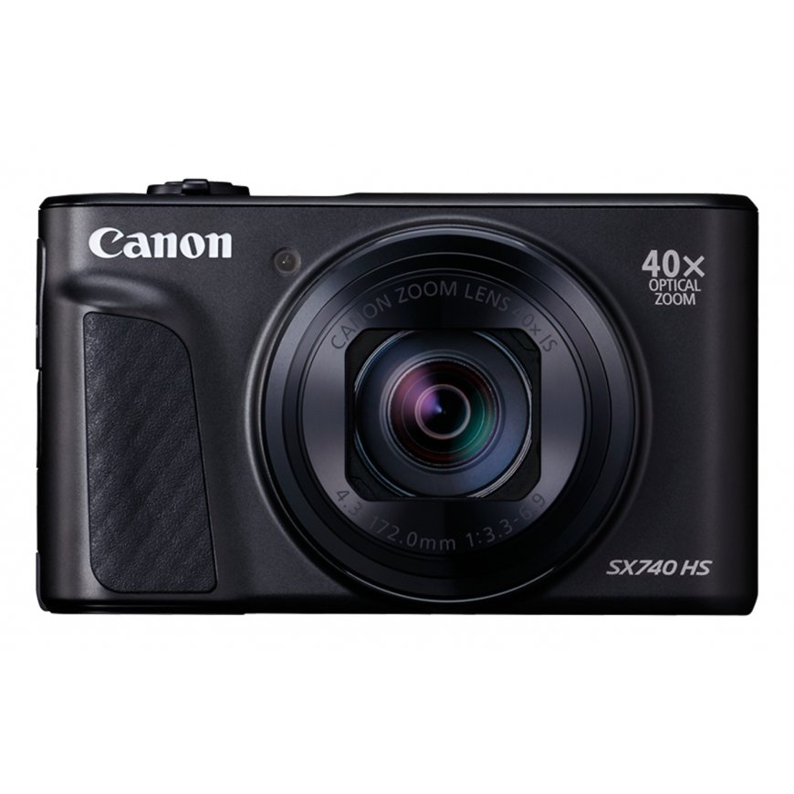 Canon PowerShot SX740 HS 1/2.3" Kompaktiškas fotoaparatas 20,3 MP CMOS 5184 x 3888 pikseliai Juoda