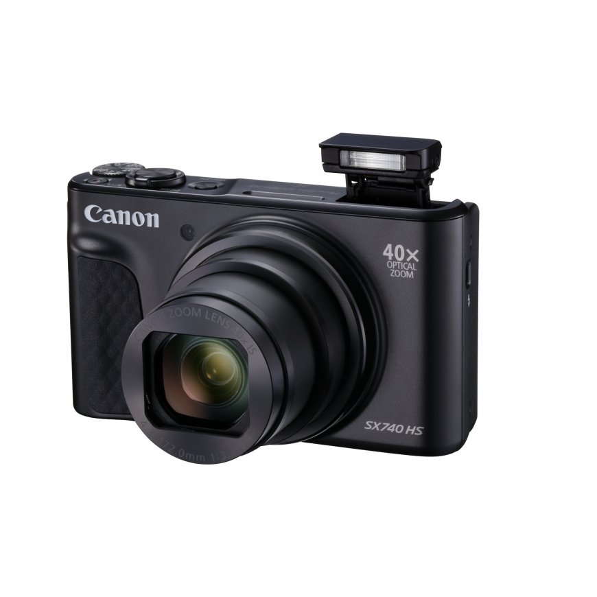Canon PowerShot SX740 HS 1/2.3" Kompakta kamera 20,3 MP CMOS 5184 x 3888 pikseļi Melns – 4