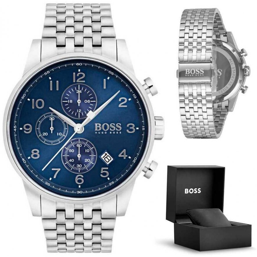 Meeste kell HUGO BOSS 1513498 - NAVIGATOR (zh034c) – 5