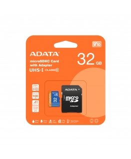 ADATA 32GB, microSDHC, Class 10 UHS-I