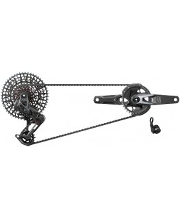 Установите SRAM X0 T-Type Eagle V2 трансмиссию AXS, длина шатунов 175 мм