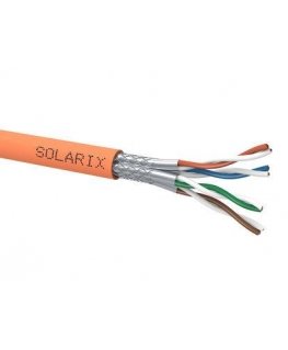Кабель Solarix монтажный Solarix SSTP, Cat7, жесткий, LSOH, катушка 500 м SXKD-7-SSTP-LSOH