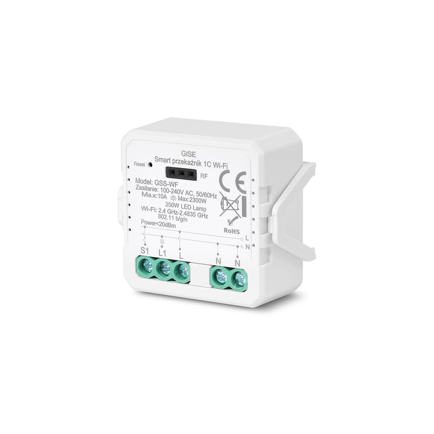 GISE умный одно WiFi реле модуль | Tuya | GSS-WF – 5