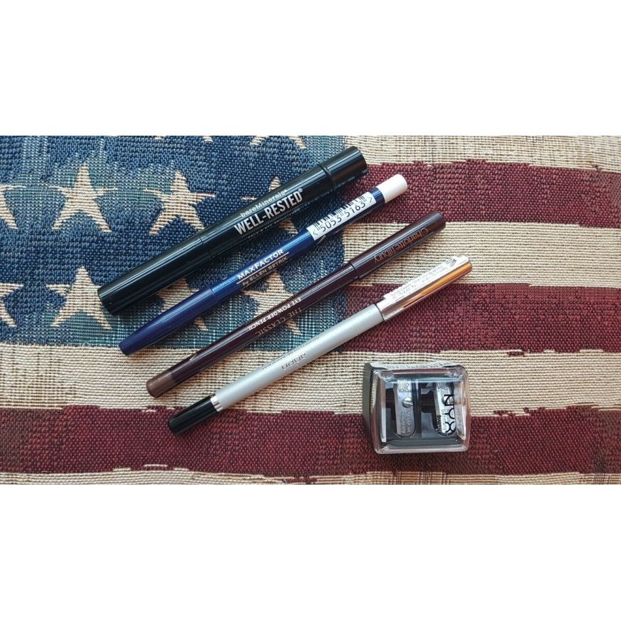 Max Factor, By Ellen Betrix, Kohl Kajal Eyeliner, 010, White, 4