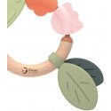CLASSIC WORLD Wooden Sensory Rattle Teether 2in1 CLASSIC WORLD Wooden Sensory Rattle Teether 2in1