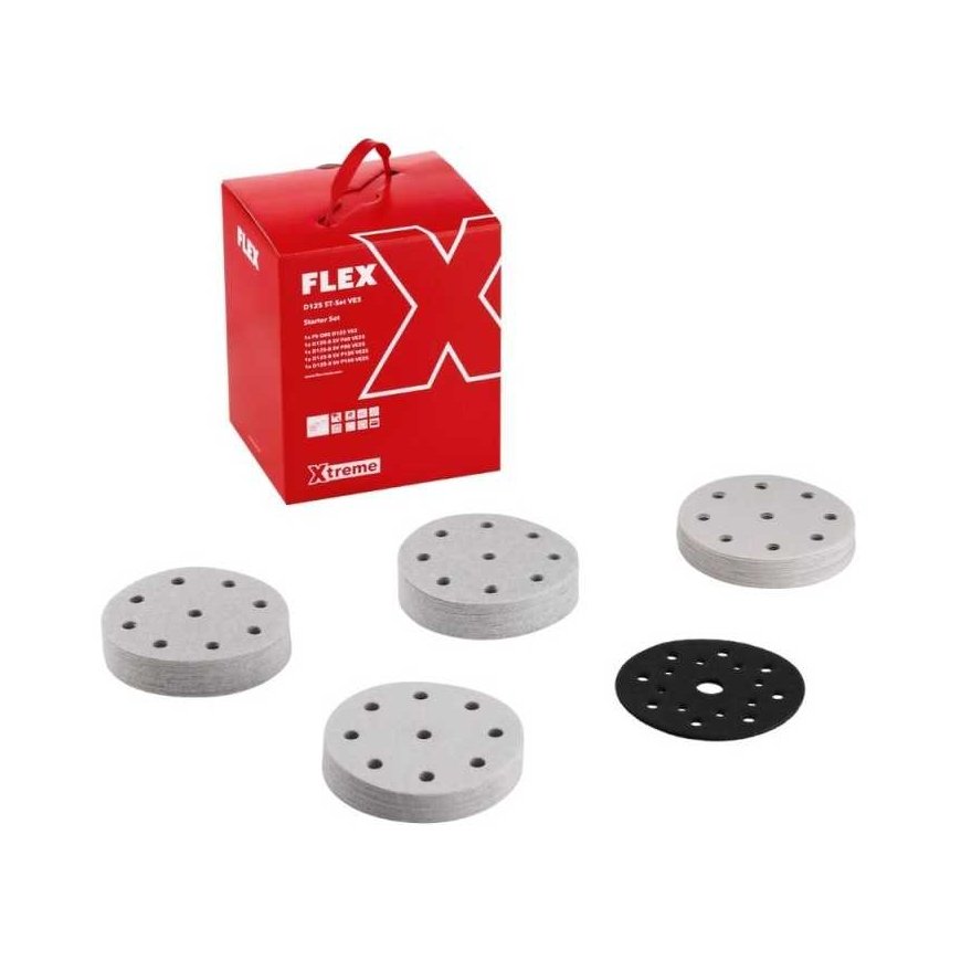 Flex Accessories Šlifavimo priedų rinkinys FLEX D125 ST-Set VE5