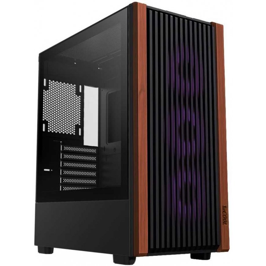 1St Cool 1stCOOL G6 Noble case, mid-tower, ATX, AU, transparent side panel, black