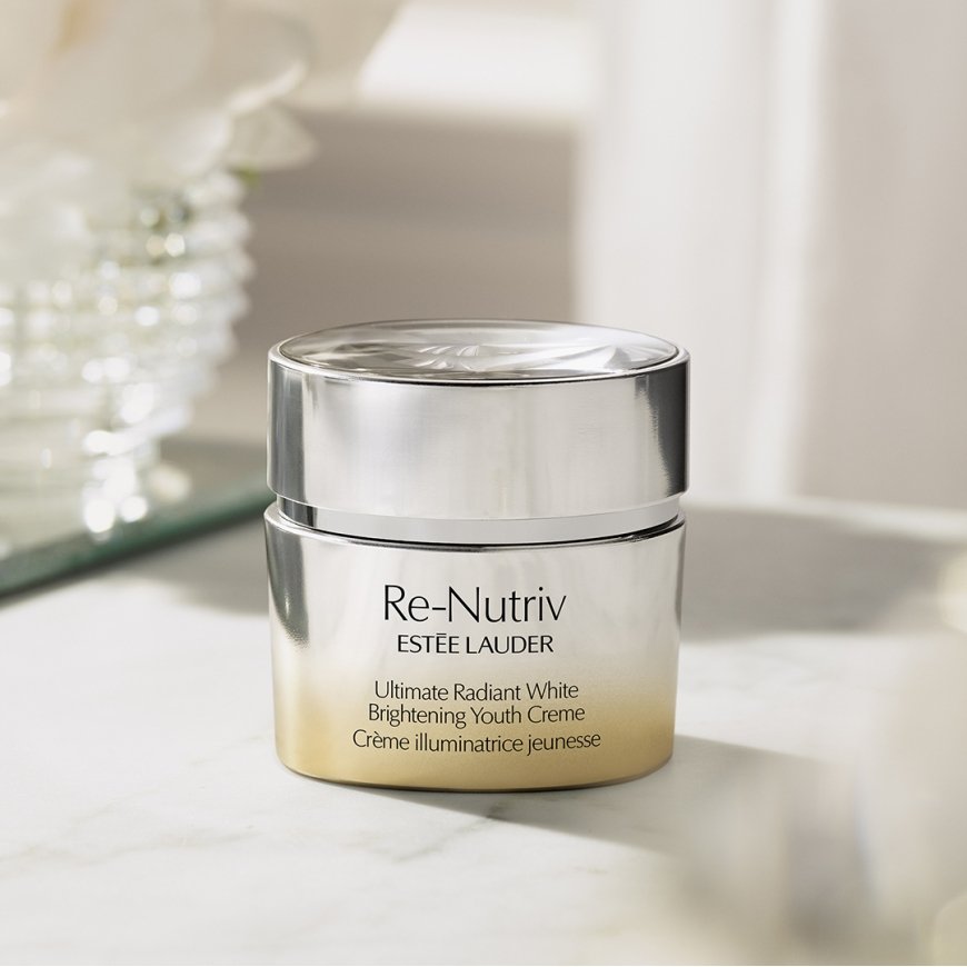 Estée Lauder Re-Nutriv Ultimate Radiant White Brightening Youth veido drėkiklis Moteriškas 50 ml Kre – 3