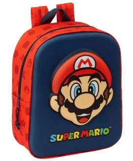 Safta Super Mario Bros 3D seljakott 27cm