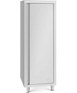Royal Catering Gastronominen työntövaunu astioille 3 hyllyä TERÄS 60 x 70 x 180 cm