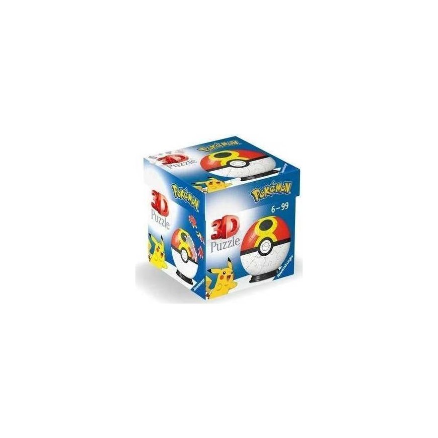Ravensburger Dėlionē 3D Kula: Pokemon Dusk Ball
