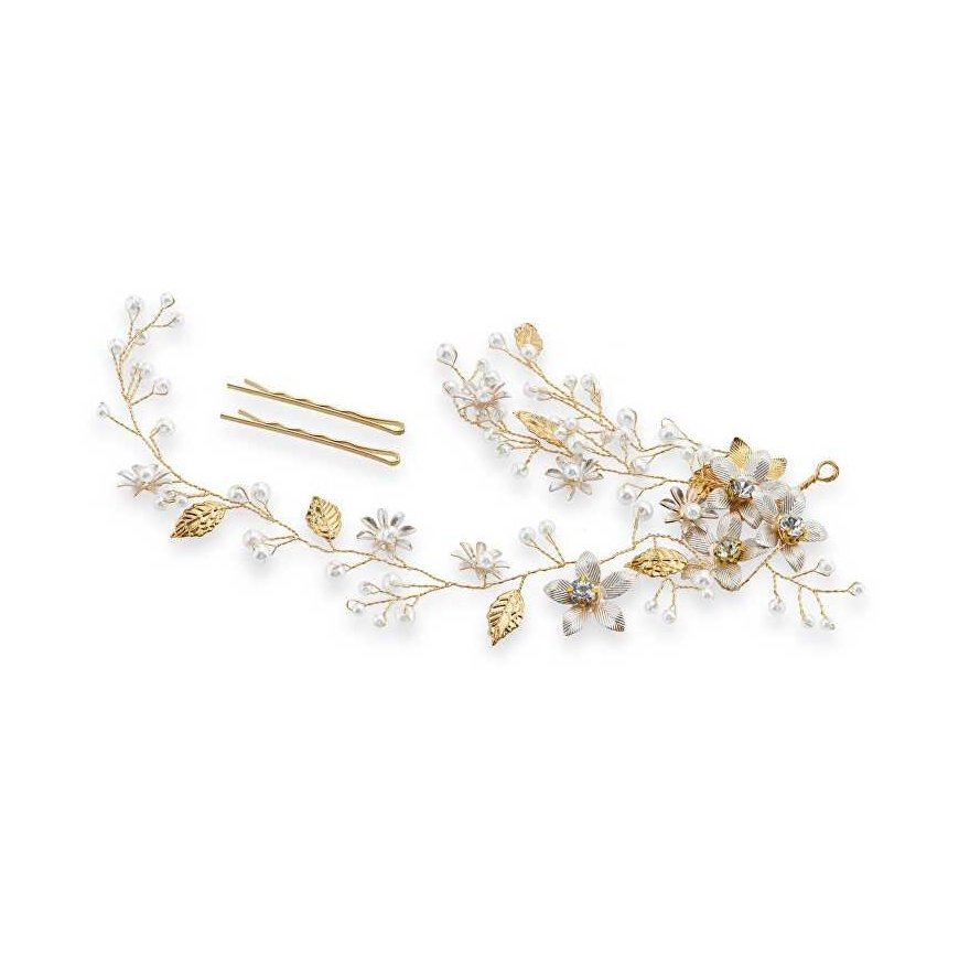 Charming hair accessory with pearls