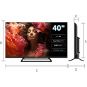 Manta 40LFV125E Television