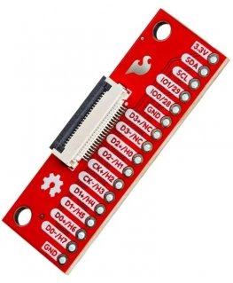 HSTX 22 kontaktiga 2.54 mm sammuga adapter Raspberry Pi 5 / IoT RedBoard RP2350 jaoks - SparkFun BOB-28467