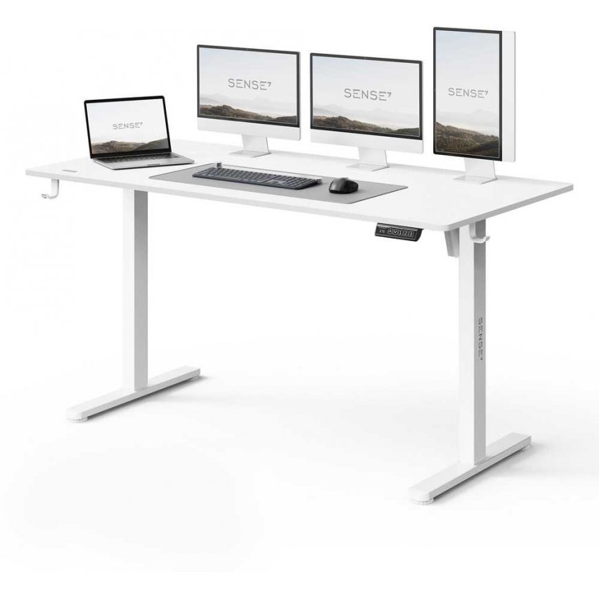 Стол SENSE7 NOJO LIGHT Белый 140 см x 70 см