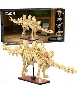 CaDA dinosaur fossil dinosaur skeleton set: stegosaurus, 297 pieces