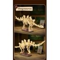 CaDA dinosaur fossil dinosaur skeleton set: stegosaurus, 297 pieces CaDA dinosaur fossil dinosaur skeleton set: stegosaurus, 297 pieces