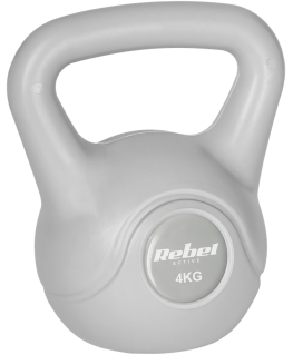 4kg bituminous kettlebell ball REBEL ACTIVE