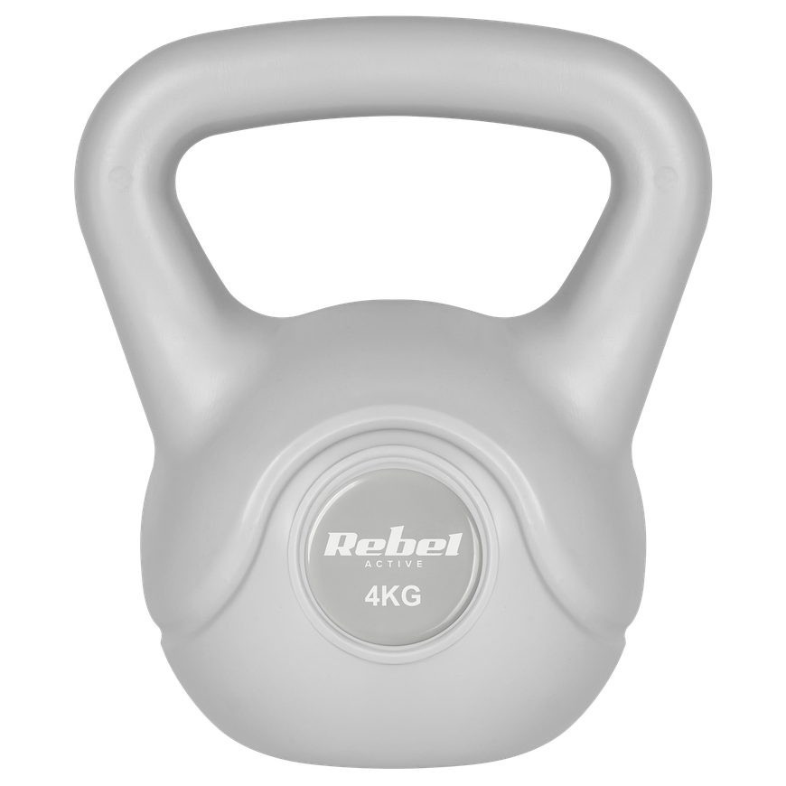Kettlebell bitumena 4kg bumba REBEL ACTIVE – 2