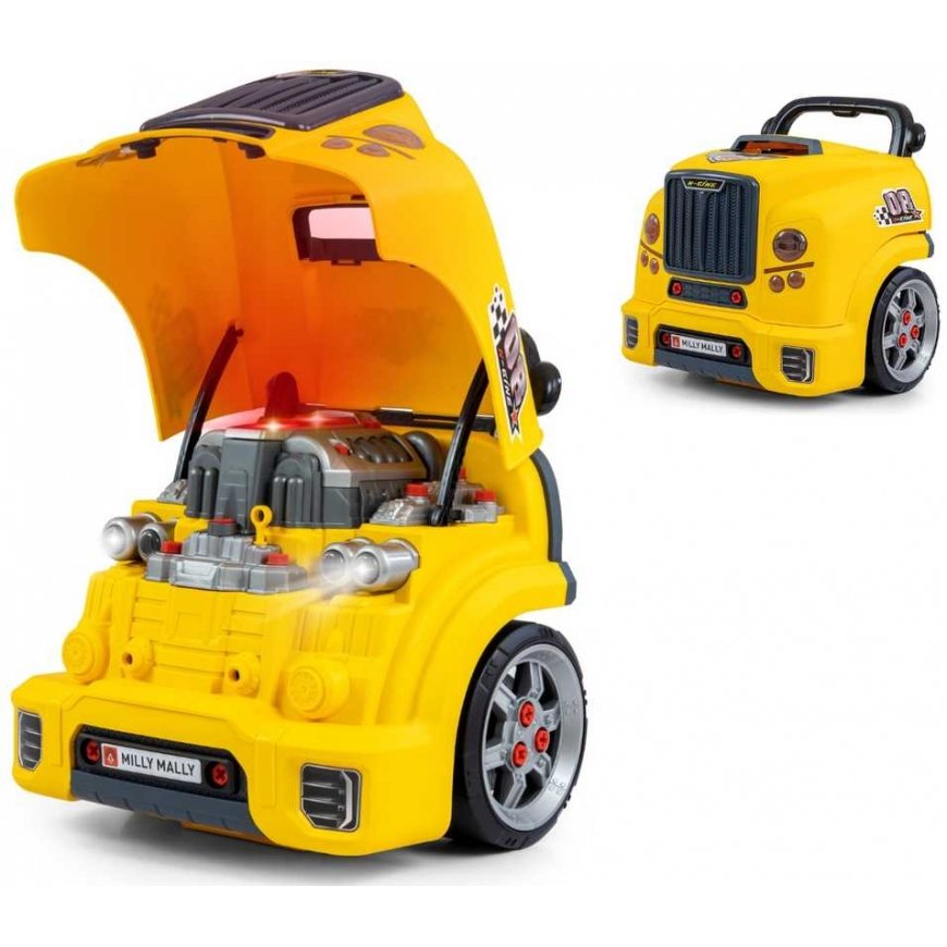 Milly Mally N-gine yellow screw-on engine