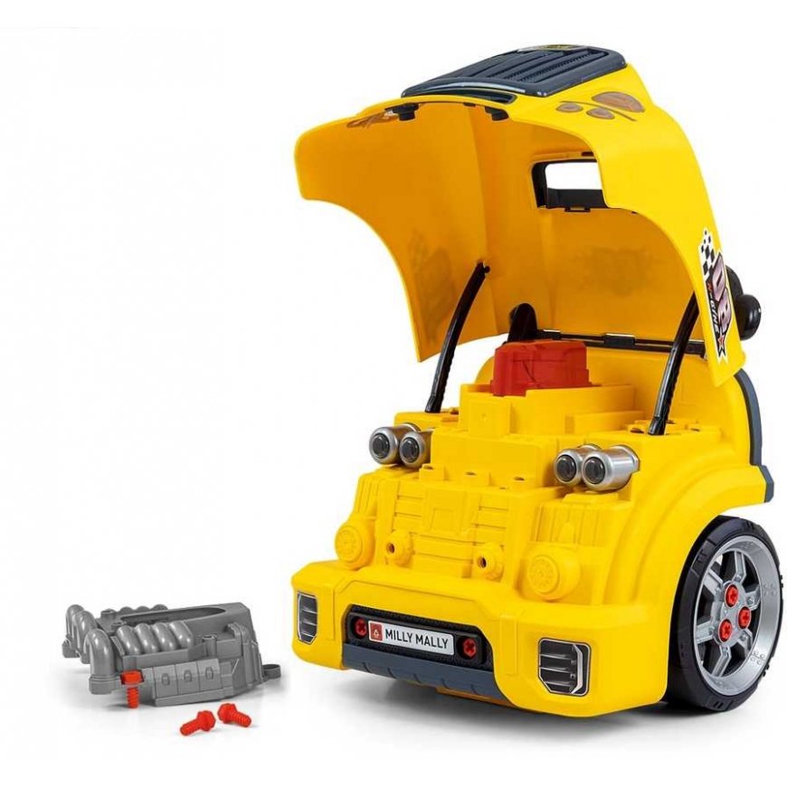 Milly Mally N-gine yellow screw-on engine – 3
