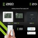 Salus Engo Controls Engo E20i belaidis Wifi termostaat 16A, valge