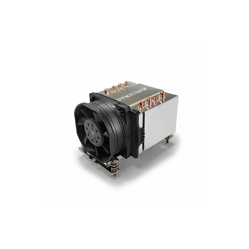 Dynatron A47 computer cooling system Processor Air cooler 6 cm Black, Silver 1 pc(s)