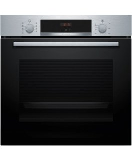 Bosch Serie 4 HBA534ES3 orkaitė 71 L 3400 W Juoda, Nerūdijančiojo plieno