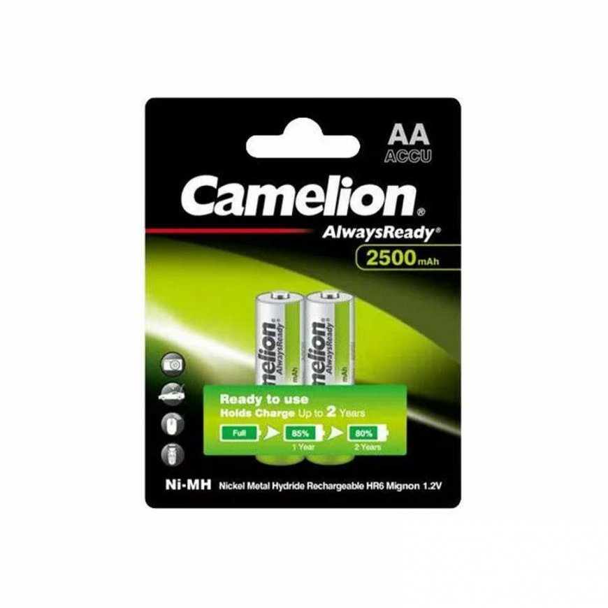 Akumulators - Camelion R2U HR6 AA 2500mAh 1.2V Lādējami akumulatori 2 gab.