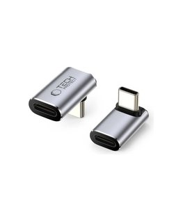 Tech-Protect Ultraboost AA02 USB-C Angled Adapter - Gray