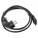 Lanberg CA-C5CA-11CC-0018-BK power cable Black 1.8 m CEE7/7 C5 coupler Lanberg CA-C5CA-11CC-0018-BK power cable Black 1.8 m CEE7/7 C5 coupler