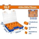 Wadfow Plastic organizer 430x350x70mm 16.5" Wadfow Plastic organizer 430x350x70mm 16.5"