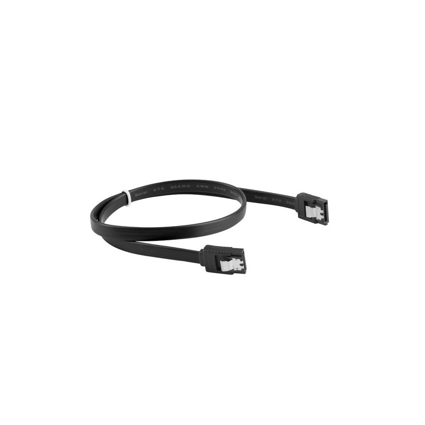 Lanberg CA-SASA-14CU-0030-BK SATA kabelis 0,3 m SATA 7-pin Melns – 3