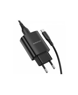 Borofone sienas lādētājs BN1 Inovatīvs - USB - 2,1A ar USB uz Mi