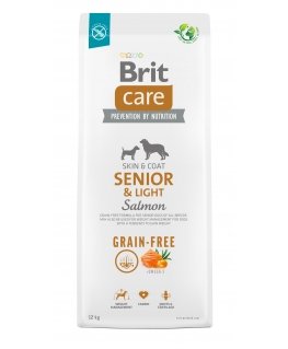 Brit 8595602558926 koiran kuivamuona 12 kg Senior Peruna, Lohi