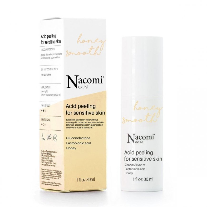 Hape Nacomi Next Level Honey Smooth hapetav šveitmine näole 30 ml – 2