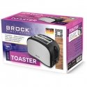 Brock Electronics BT 1003 SS skrudintuvas 6 2 griežinėliai 800 W Juoda, Nerūdijančiojo plieno Brock Electronics BT 1003 SS skrudintuvas 6 2 griežinėliai 800 W Juoda, Nerūdijančiojo plieno
