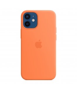Apple iPhone 12 mini Silicone Case with MagSafe - Kumquat
