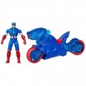 Marvel Avengers Epic World of Action Captain America Shield-Shot Cycle Vehicle Playset Marvel Avengers Epic World of Action Captain America Shield-Shot Cycle Vehicle Playset