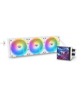 Thermaltake MAGFloe 420 Ultra ARGB Protsessor Kõik-ühes vedelikujahuti 14 cm Valge 1 tk