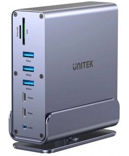 Unitek 'DisplayLink 4K' universal docking station x3