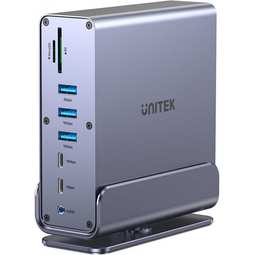 Универсальный концентратор Unitek „DisplayLink 4K“ x3 – 3