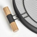 Metal tray with handles, mesh structure, Ø 48 cm, black, ZELLER Metal tray with handles, mesh structure, Ø 48 cm, black, ZELLER