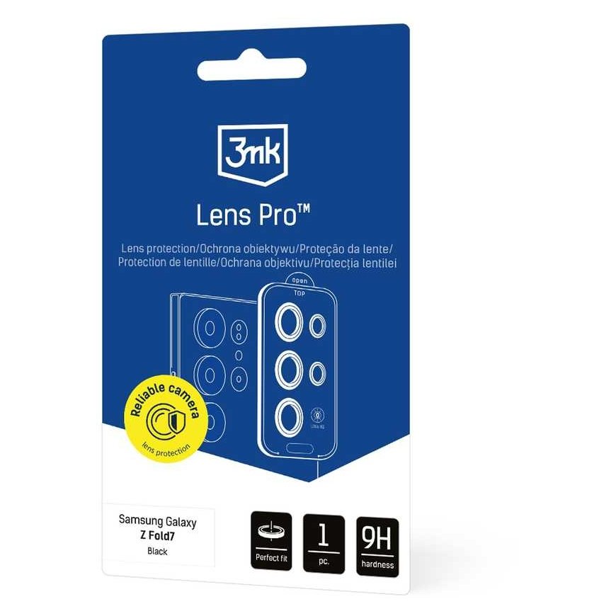 Защита объектива телефона 3MK Lens Protection Pro для Samsung Galaxy Z Fold7 черного цвета 1шт – 3