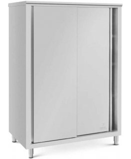 Royal Catering Spinta gastronoomiline suletud uste ja liugustega STAL 120 x 70 x 180 cm